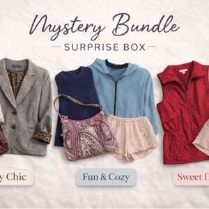 Zara Mystery Bundle - Gray, Blue, Red